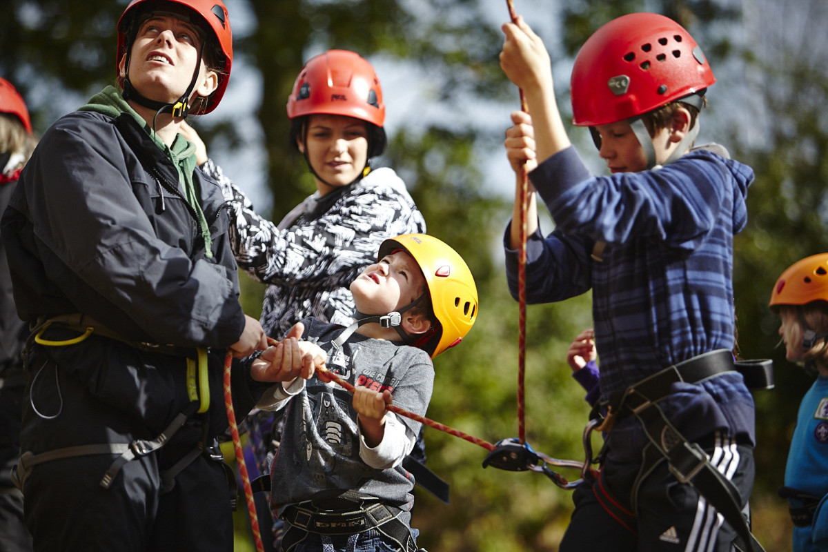 Cubs In Helmets Outdoors Jpg